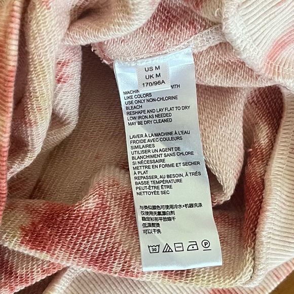 Anthropologie Pilcro Tie Dye Pullover Sweatshirt Women’s Size Medium - Picture 5 of 7